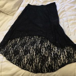 Lace skirt